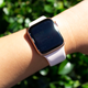 The always-on display doesn’t do well in direct sunlight. But because it’s always on, there’s no lag in waking up the watch while you’re mid-exercise.